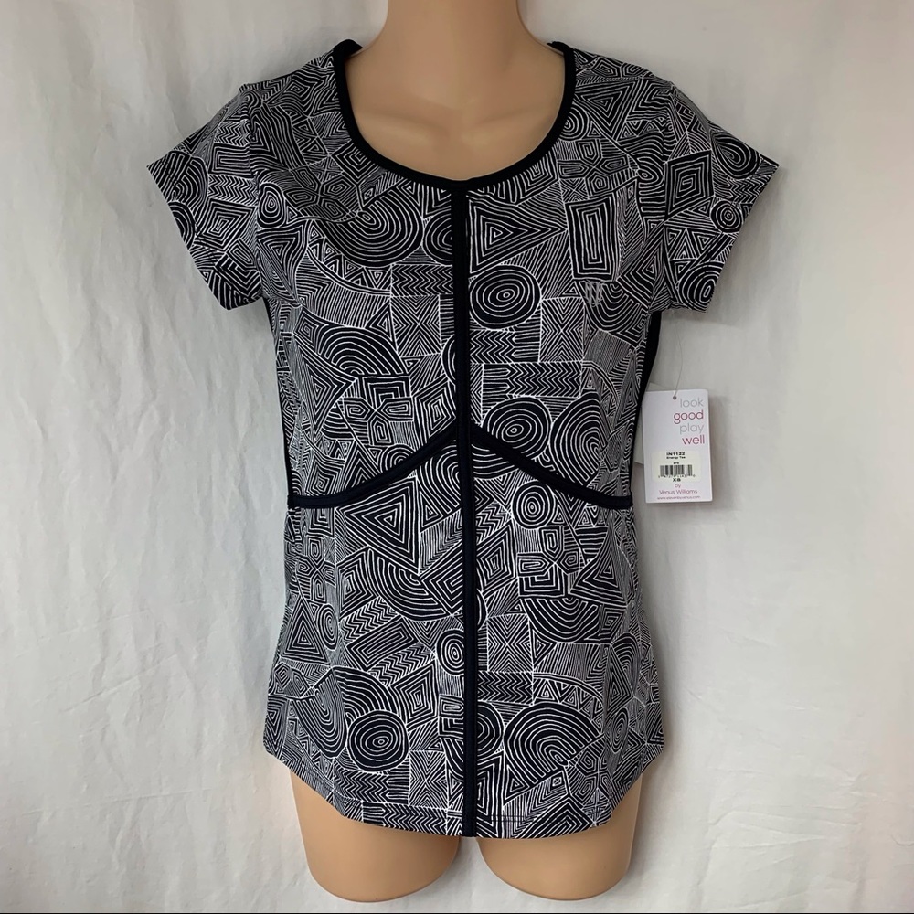 ELEVEN Vanessa Williams Athletic WorkOut Elegant Top Size XS NWT